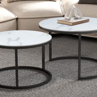 Salontafel Boston 2-delig glas