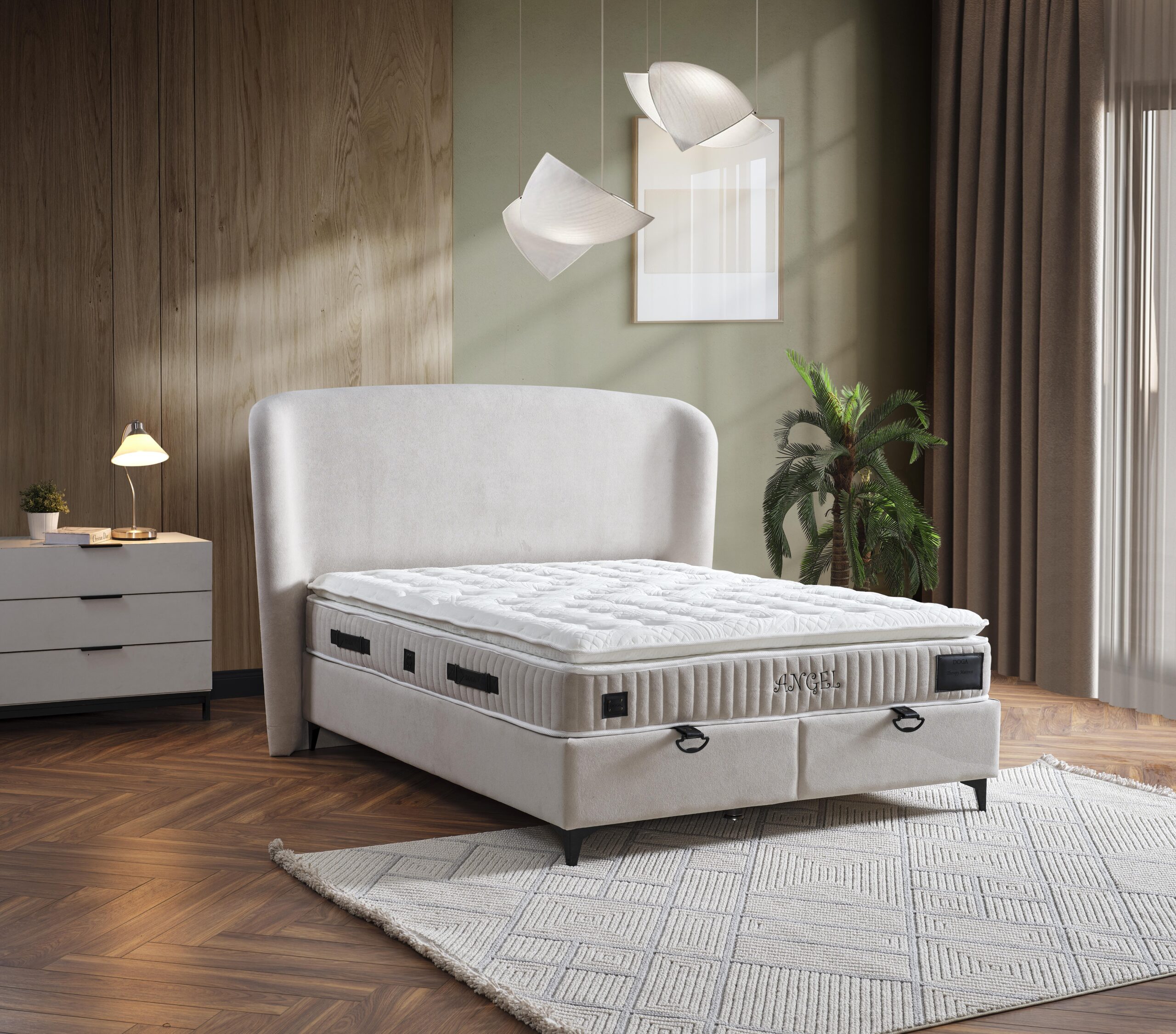 Boxspring Angel met opbergfunctie