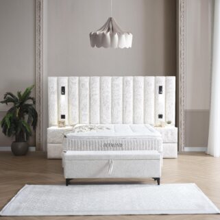 Boxspring Diamant met opbergfunctie en nachtkasten