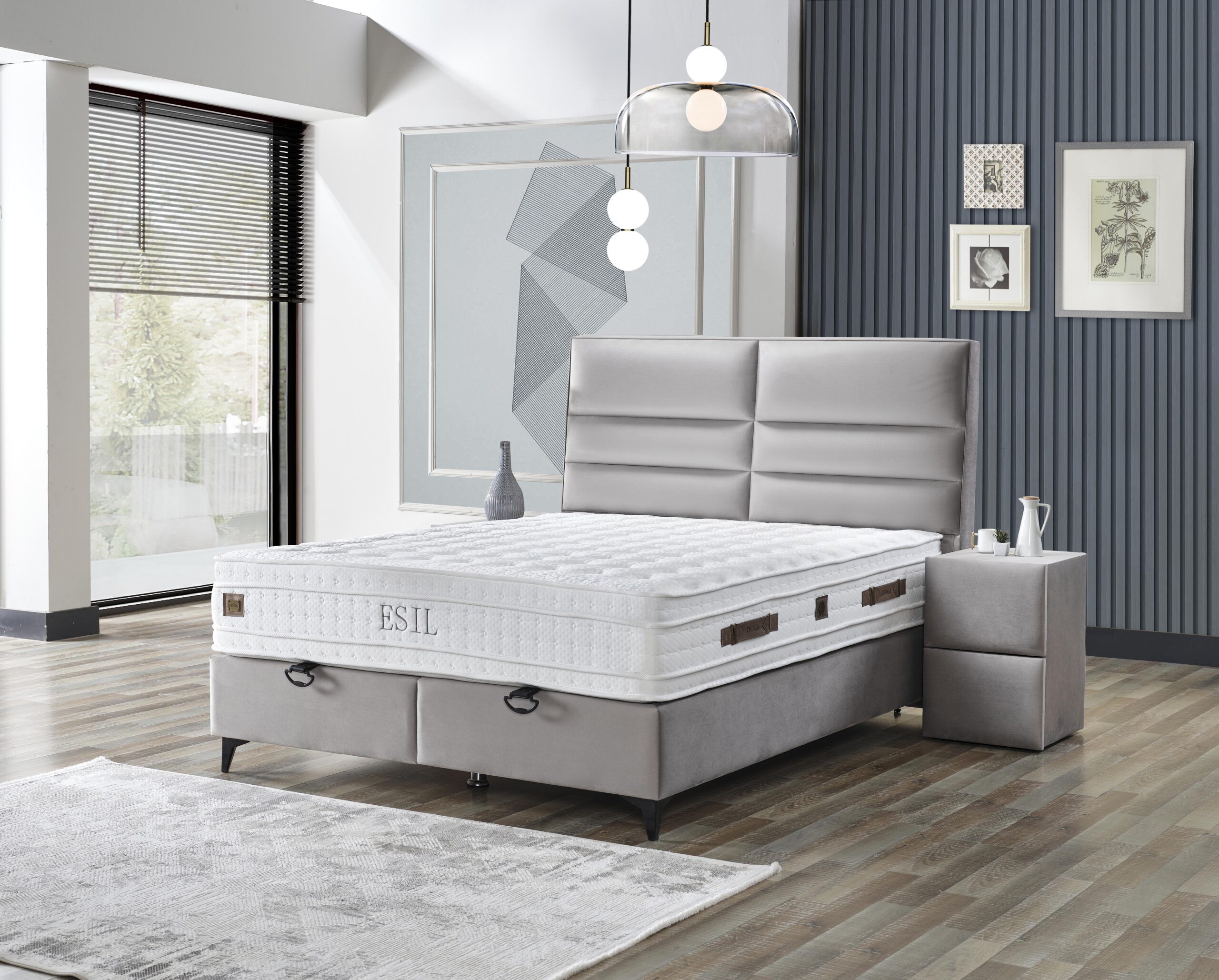 Boxspring Asil met opbergfunctie