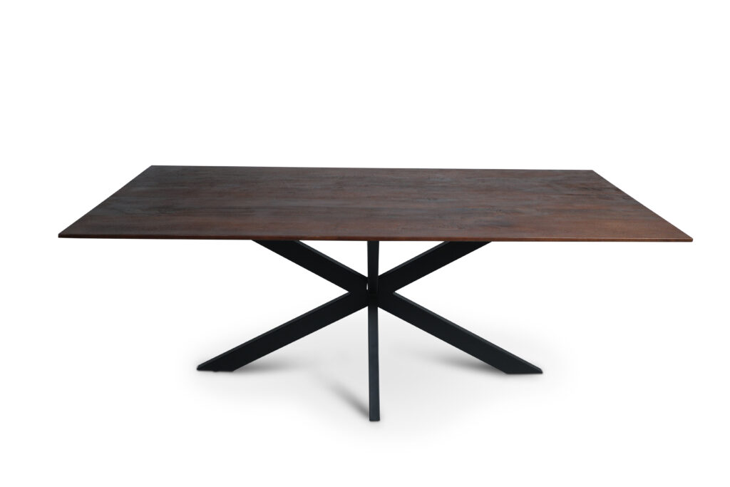 Eettafel Firenze Bruin met facetrand - Rechthoek - Afbeelding 3