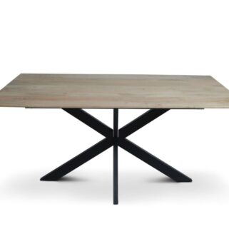 Eettafel Firenze Naturel met facetrand - Rechthoek