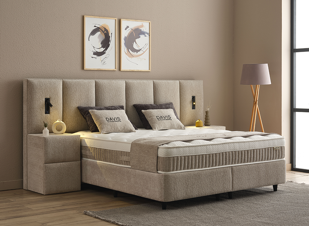 Boxspring Davis met opbergfunctie