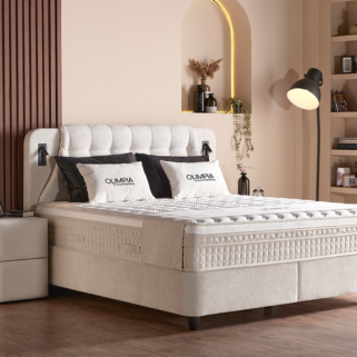 Boxspring Olimpia met opbergfunctie