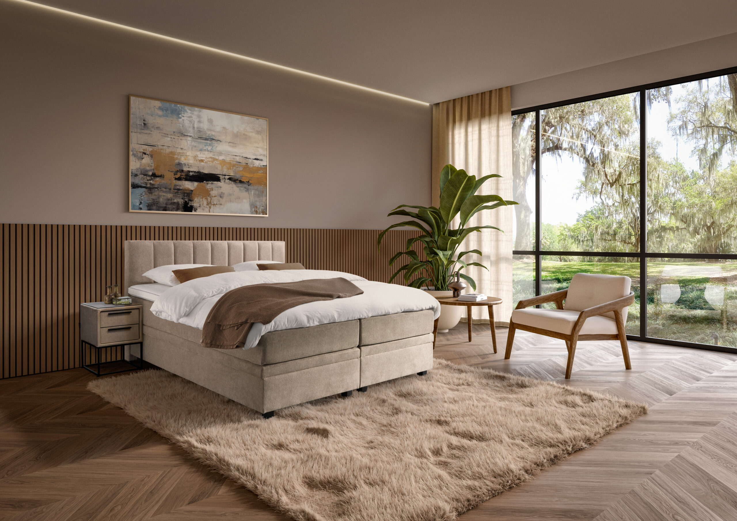 Boxspring NXT 4000 met opbergfunctie